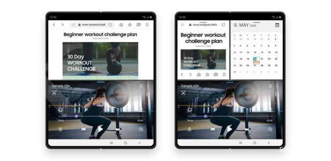 Samsun One UI 3.0 - Multi window