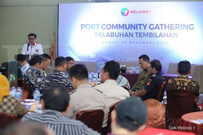 Perkuat Sinergitas, Pelindo 1 Tembilahan Gelar Port Community