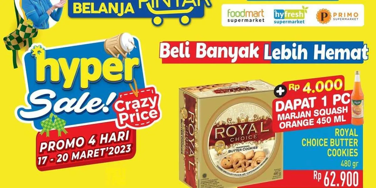 Promo Hypermart Sampai Senin 20 Maret 2023, Promo Beli Banyak Lebih Hemat