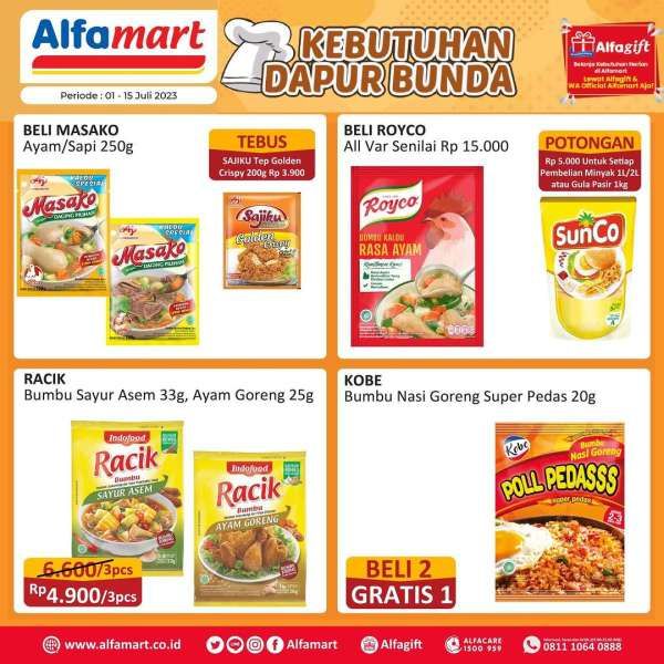 Katalog Promo Alfamart Terbaru 1-15 Juli 2023