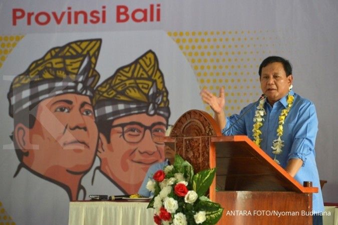 Prabowo: Keberanian emak-emak akan membuat perubahan di Indonesia