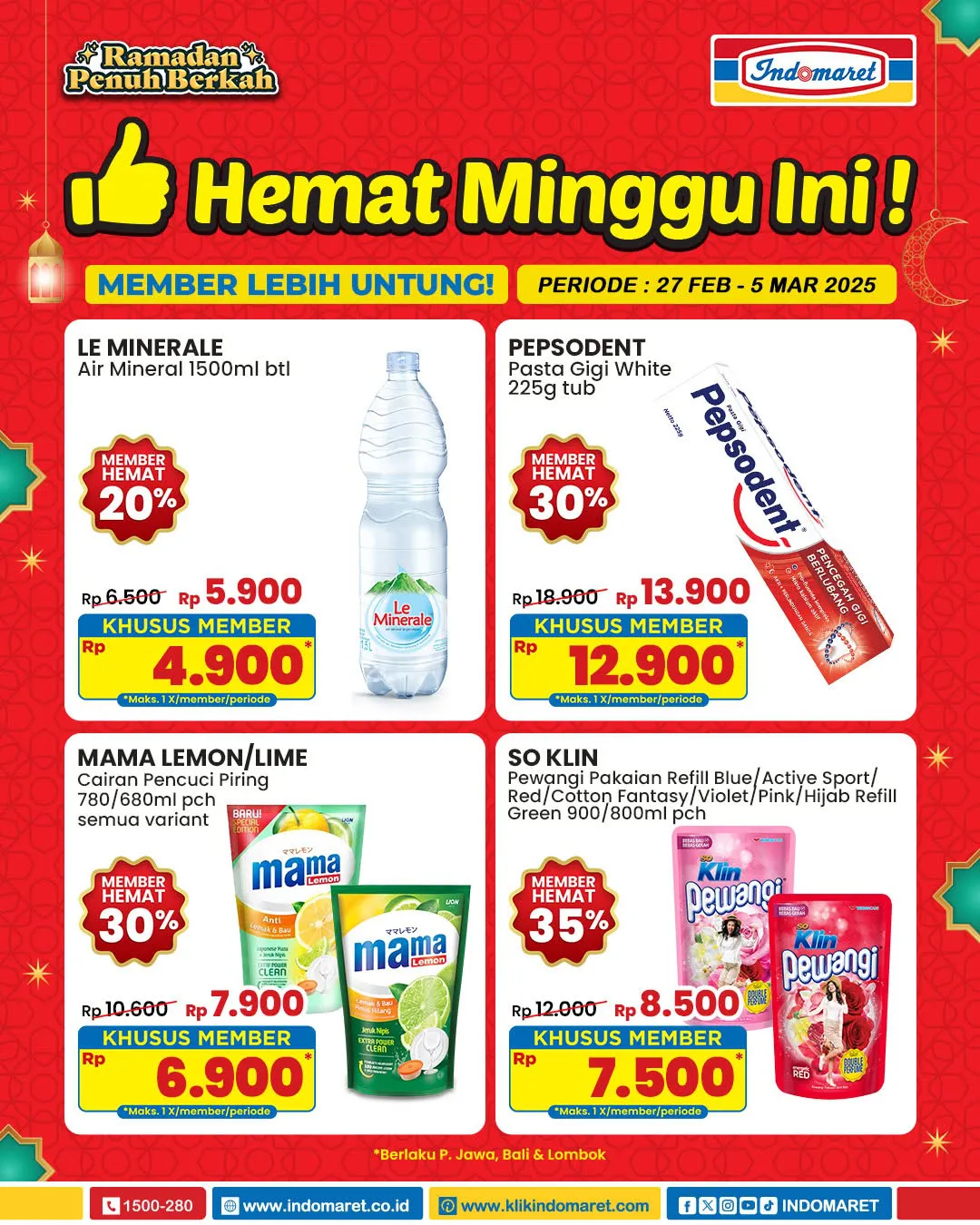 Promo Indomaret 27 Februari-5 Maret 2025 Hemat Minggu Ini