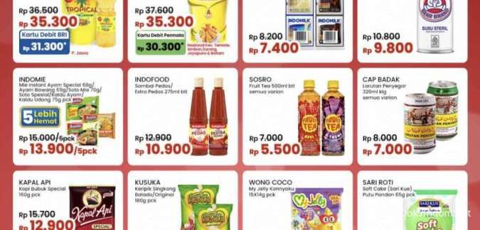 Promo JSM Indomaret 10-12 Mei 2024, Minyak Goreng-Susu Bear Brand Harga Ekonomis