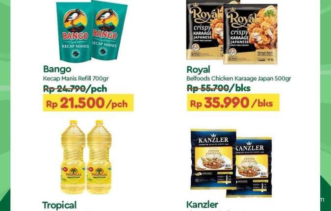 Promo JSM Tip Top Hari Ini, Kecap Bango & Minyak Goreng Lebih Hemat