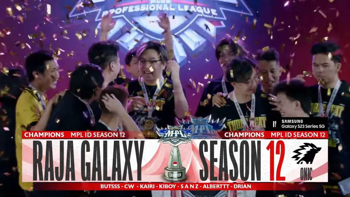 Juara MPL S12 Onic! Sang Raja Langit Kembali jadi Raja Galaxy, Kalahkan Geek Fam 4-2