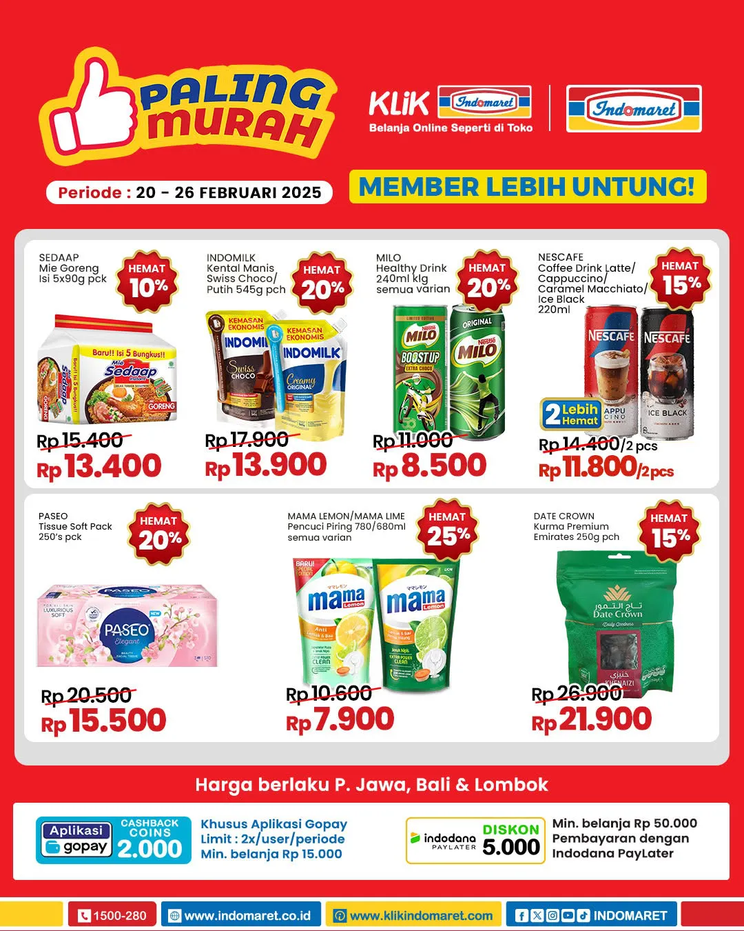 Promo Indomaret 20-26 Februari 2025 Paling Murah