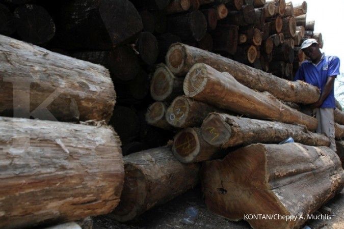 Pintu ekspor kayu log tetap tertutup