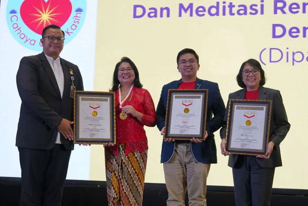 Dihadiri 2.019 Peserta, Bedah Karma Indonesia Raih Rekor MURI 