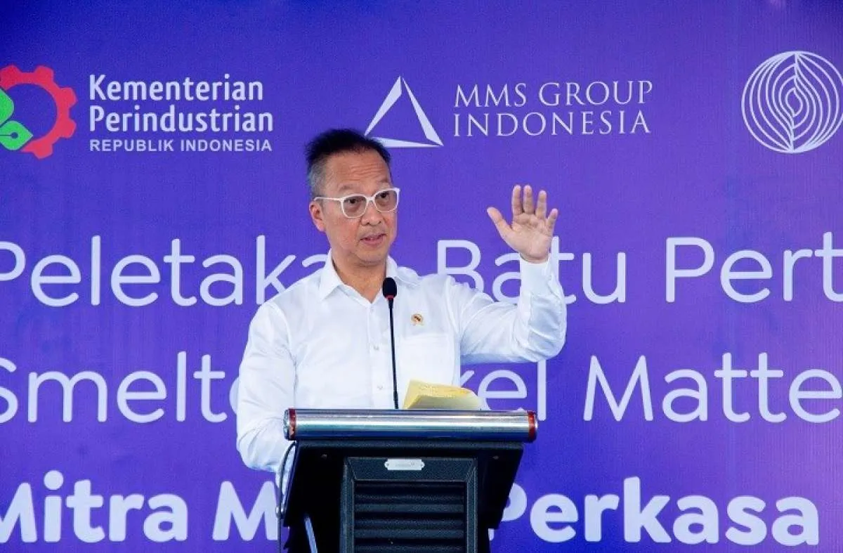 Sukseskan Hilirisasi, Menperin Resmikan Groundbreaking Smelter Nikel di Kaltim