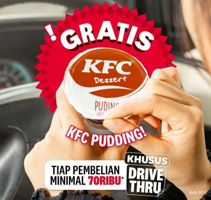 Promo KFC Gratis KFC Pudding