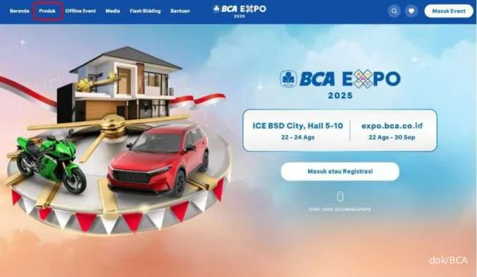 Promo Suku Bunga Spesial dan Diskon Provisi KPR dari BCA Expo Online 