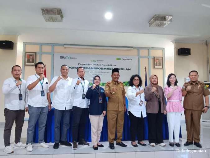 Dukung Kualitas Pendidikan Anak, Pegadaian Peduli Transformasi Sekolah di Bengkulu