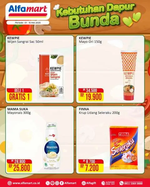 Promo Alfamart Kebutuhan Dapur Periode 1-15 Mei 2025