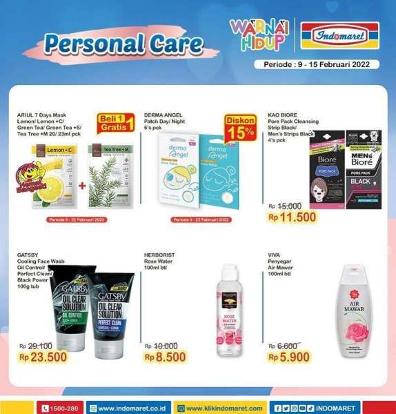 Promo Indomaret Super Hemat Mingguan 9-15 Februari 2022