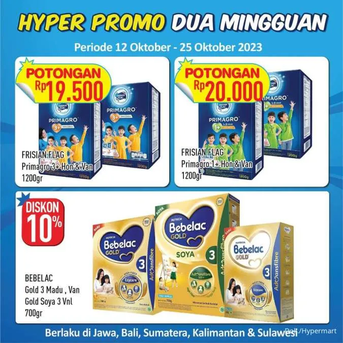 Promo Hypermart Dua Mingguan Periode 12-25 Oktober 2023