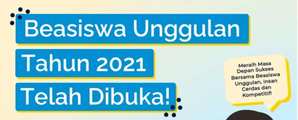 Beasiswa Unggulan 2021 dari Kemendikbudristek sudah dibuka, ini infonya