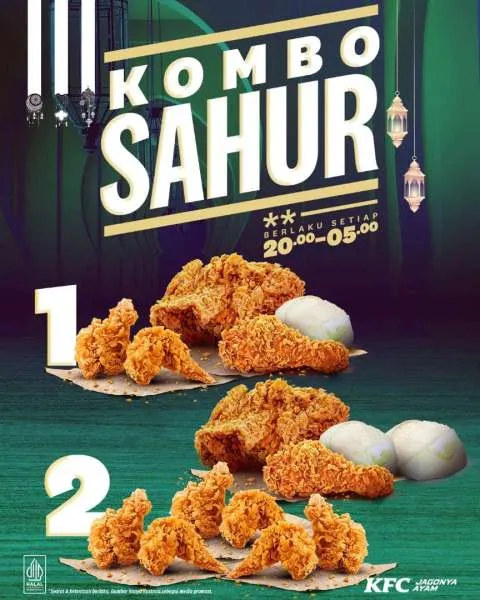 Promo Kombo Sahur KFC