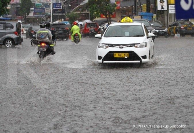 Ada pergeseran banjir Jakarta