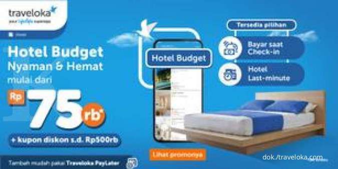 Promo Staycation! Hotel Budget Nyaman & Hemat Mulai dari Rp75.000 di Traveloka