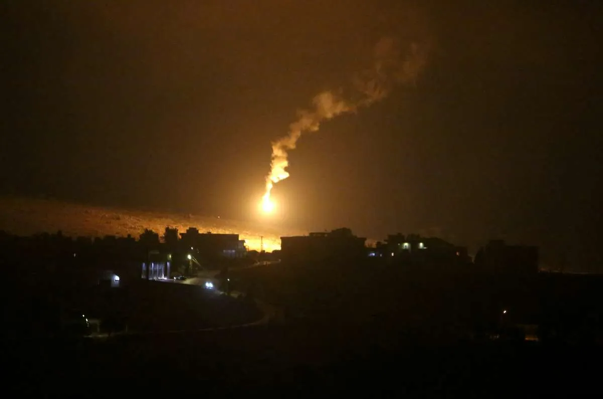 Pesawat tempur Israel menyerang pos Hezbollah di Lebanon 