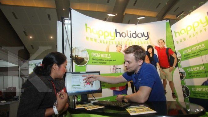 Pengguna online travel di Indonesia baru 12%