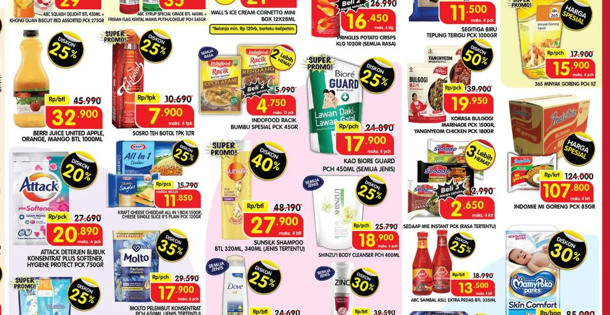 Promo JSM Superindo 19-21 Januari 2024, Promo Beli 1 Gratis 1 untuk Beberapa Produk