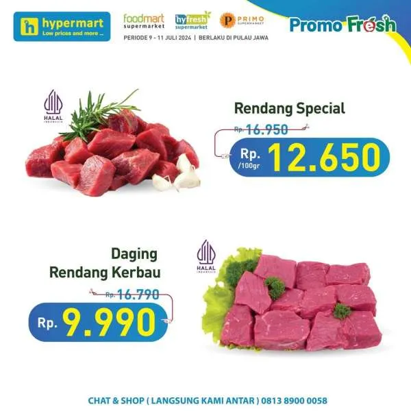 Promo Hypermart Hyper Diskon Weekday Periode 9-11 Juli 2024