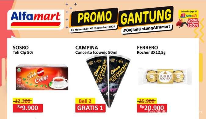 Promo Alfamart Gantung 26 November-2 Desember 2024