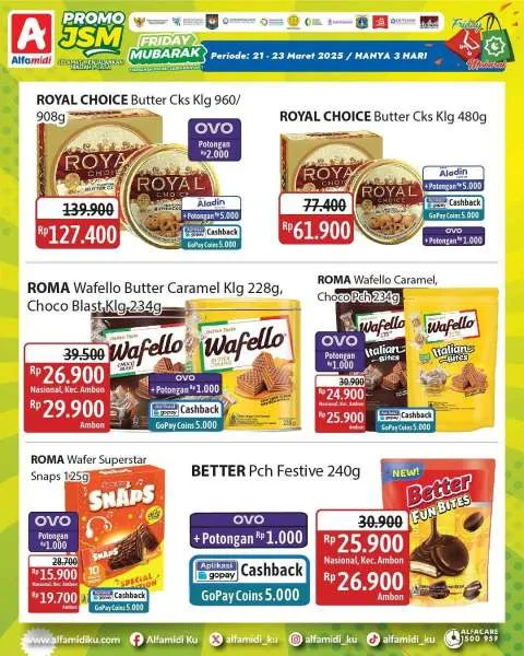 Promo JSM Alfamidi Periode 21-23 Maret 2025