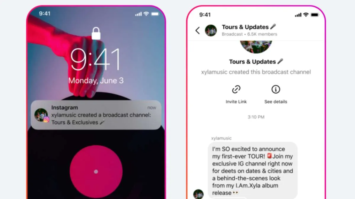 Cara Membuat Saluran Siaran di Instagram Broadcast, Mirip Fitur Channel Telegram