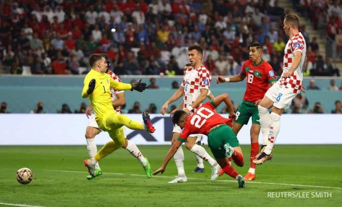 Hasil Pertandingan Kroasia Vs Maroko 2-1, Kroasia Sementara Unggul di Babak Pertama