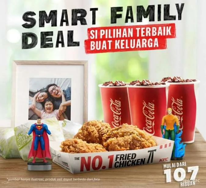 Promo KFC Smart Family Deals Spesial Natal