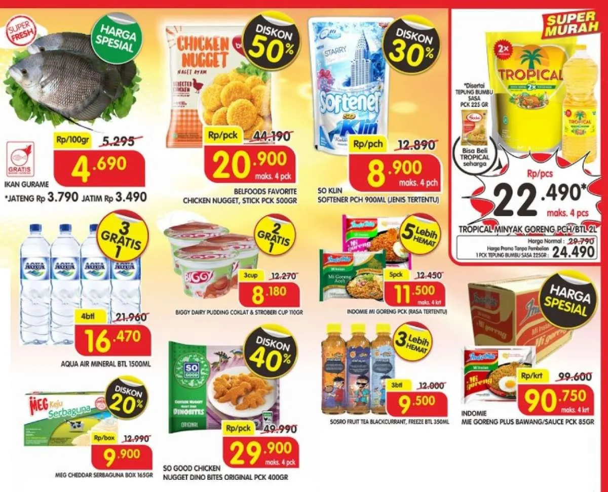 Promo Superindo hari ini 21 Oktober 2020, Tropical Rp 22.490!