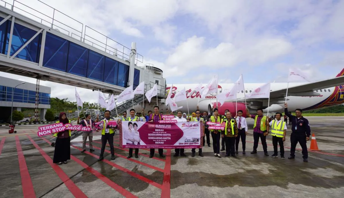 Batik Air resmikan rute baru domestik Jakarta-Berau pergi pulang