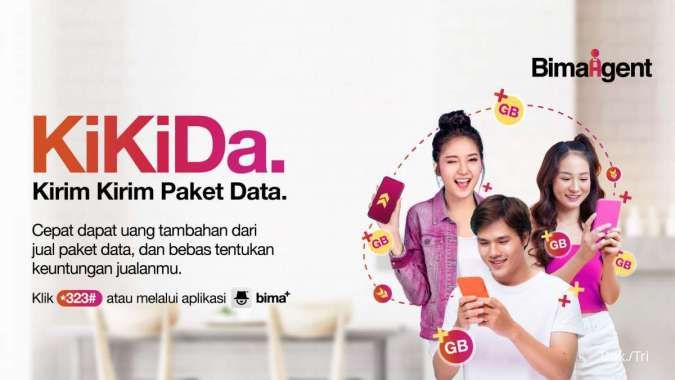 Cara Transfer Paket Data Tri, Bisa Kirim Kuota ke Orang Terdekat!