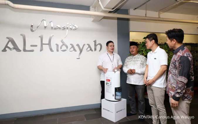 Jaga Kelembaban Saat Ibadah Ramadan, LG Electronics Sumbangkan Dehumidifier