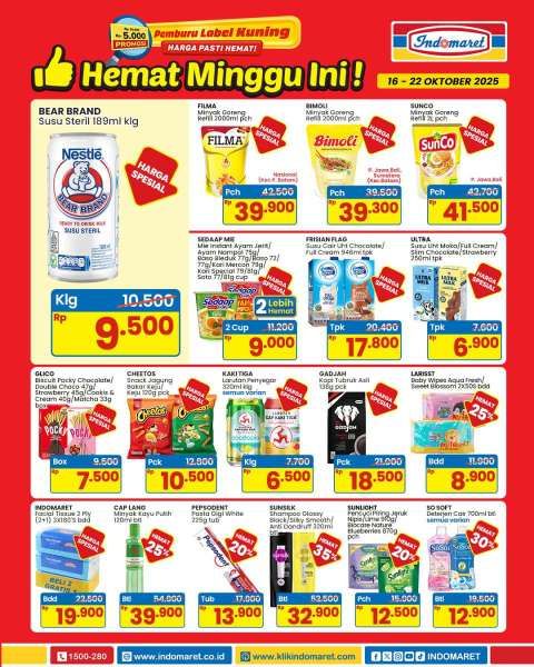 Promo Indomaret Hemat 16-22 Oktober 2025