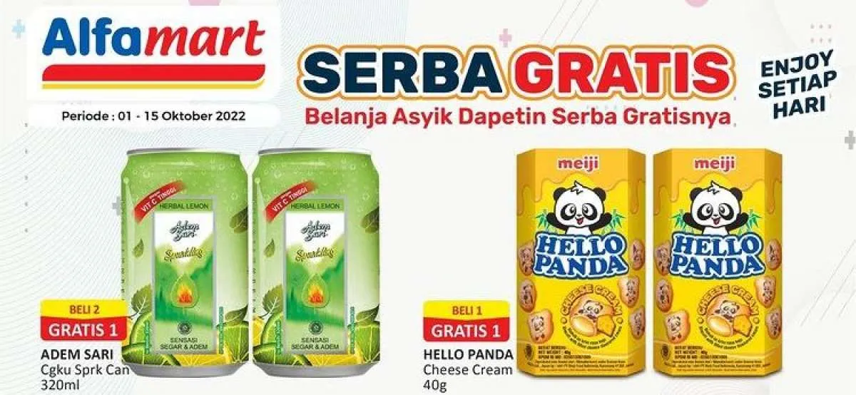 Promo Alfamart Terbaru 1-15 Oktober 2022, Promo Menarik Mulai Awal Bulan