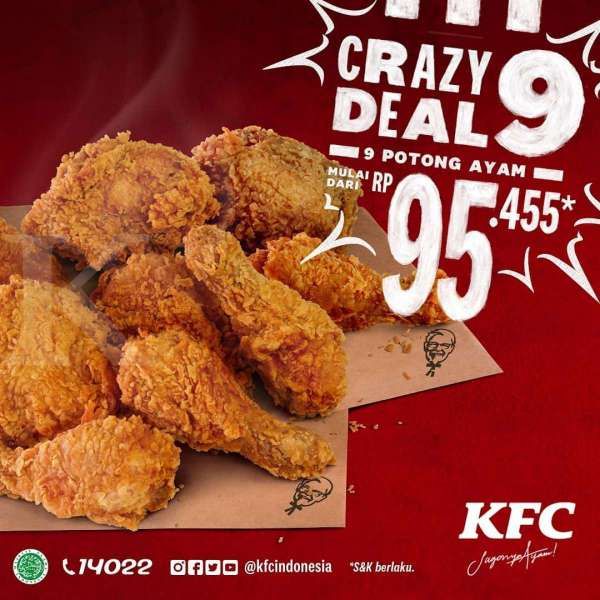 Promo KFC periode 26-28 Januari 2021 