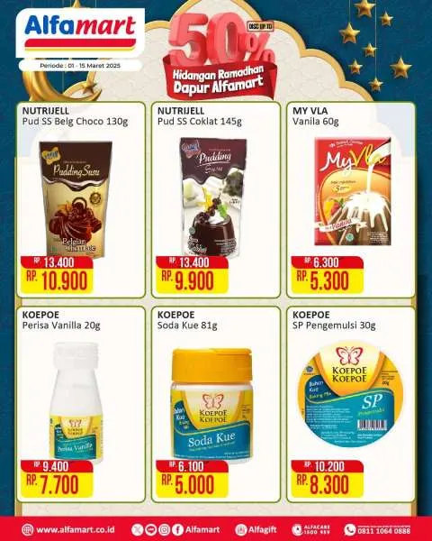 Promo Alfamart Kebutuhan Dapur Periode 1-15 Maret 2025