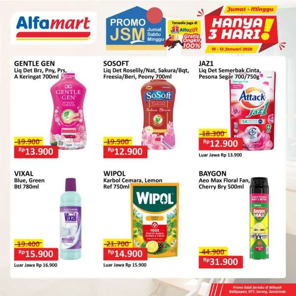 Promo JSM Alfamart 10-12 Januari 2025