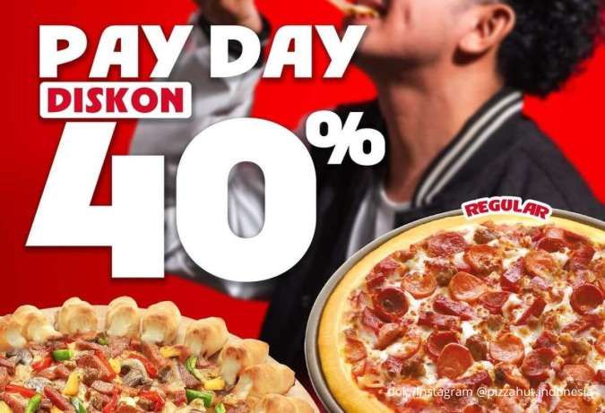 Promo Pizza Hut Payday 25-27 Juli 2025, Diskon 40% dengan BCA Mulai Hari Ini