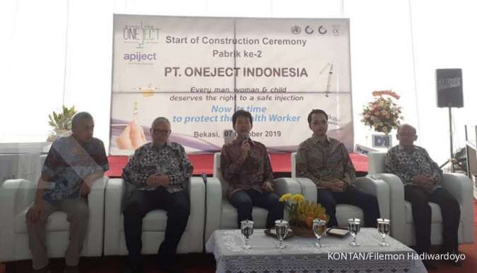 Oneject Indonesia mulai pembangunan pabrik jarum suntik senilai Rp 350 miliar