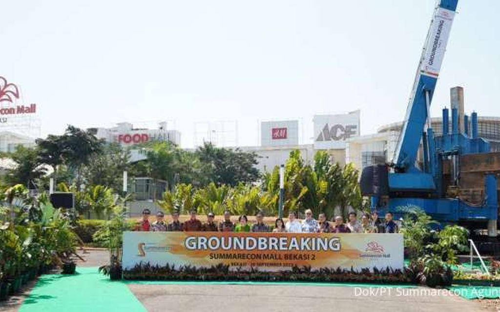  Groundbreaking Ceremony Summarecon Mall Bekasi Tahap 2 