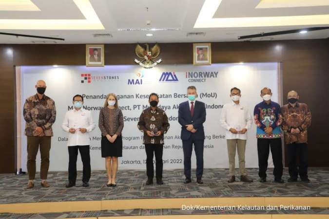Menteri Trenggono Sokong Kerja Sama Pengembangan Perikanan Budidaya dengan Norwegia