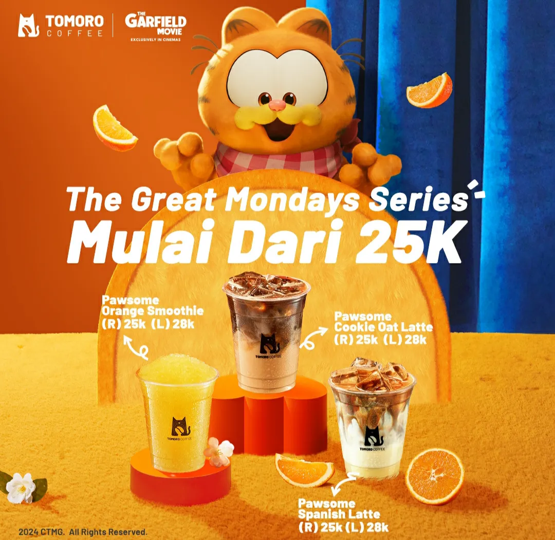 Promo Tomoro x The Garfield Movie