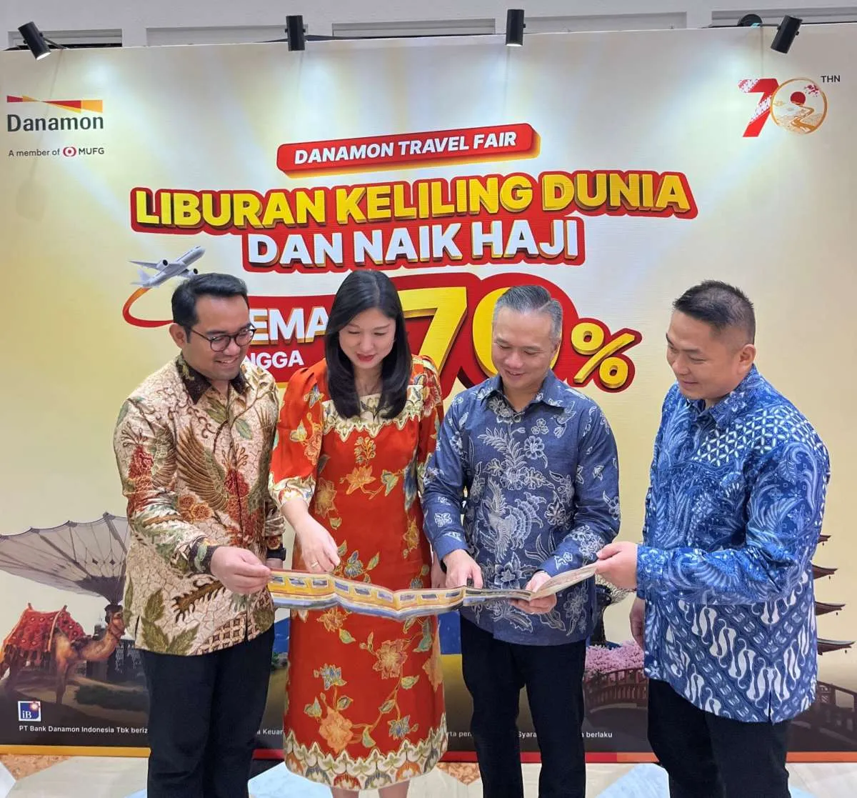 Danamon Gelar Travel Fair di Tujuh Kota, Genjot Transaksi Valas dan Kartu Kredit