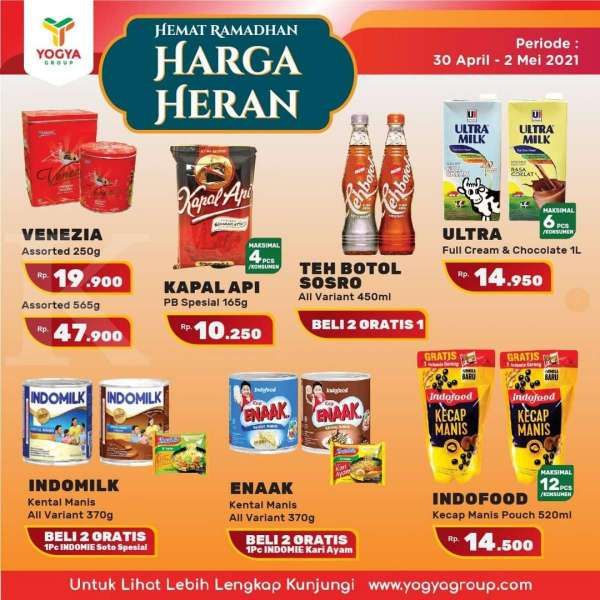 Promo JSM Yogya Supermarket 30 April – 2 Mei 2021 