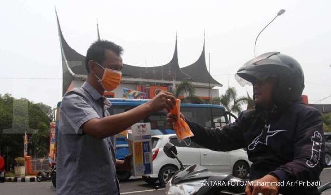 Sekarang masuk kota Padang wajib pakai masker kalau tak mau didenda