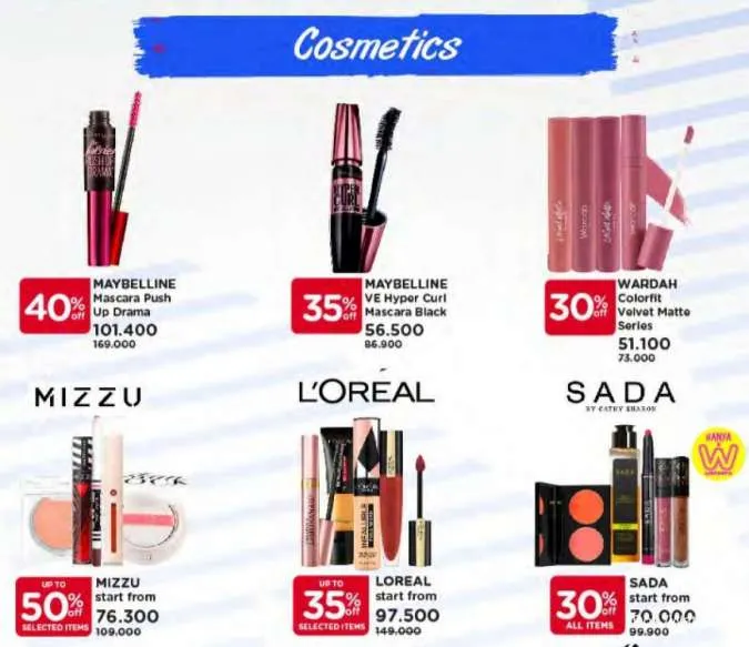 Promo Watsons Year End Sale Periode 23 Desember 2021-2 Januari 2022